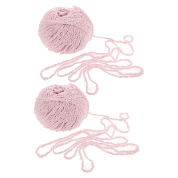 BESTYASH Cozy Chunky Yarn Roll in Pink for Knitting and Crochet Projects