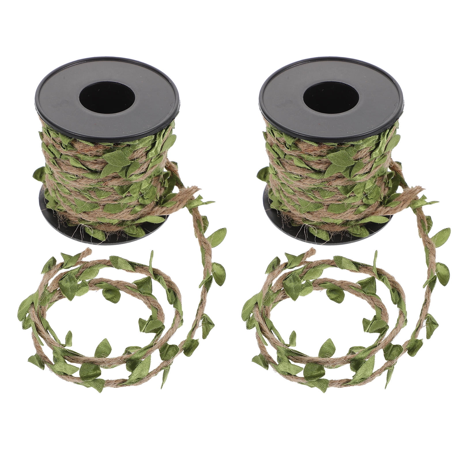 BESTYASH 2 Rolls of Artificial Vines Leaves String Assorted Color DIY ...