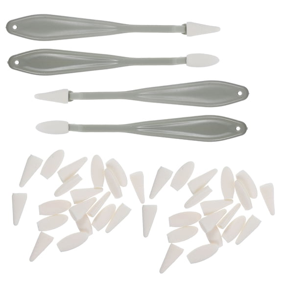 BESTYASH 2Sets Sketch Erase Sponge Wiper Pens with Ergonomic Grip for Drawing Art