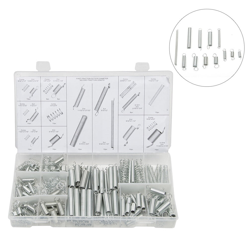 BESTYASH 200PCS Small Springs Assortment Silver Spiral For Industrial ...