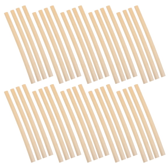 BESTYASH 200Pcs Natural Reed Mason Bee Tubes Replacement Tubes for Outdoor Bee House Nesting Refill Khaki