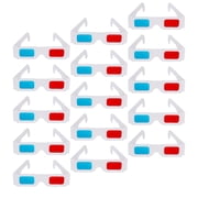 BESTYASH 200Pcs Red Blue Anaglyph 3D Cardboard Glasses for Parties and Movie Viewing
