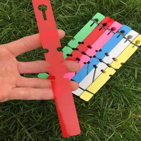 BESTYASH 200Pcs Waterproof Green Gardening Plant Tags Reusable Foldable Labels for Easy Plant Tracking