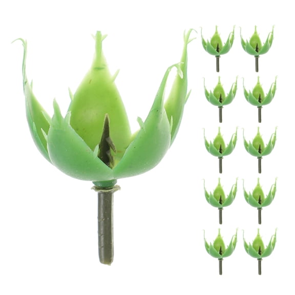 BESTYASH 200pcs Artificial Flowers Base Shape DIY Craft For Craft Enthusiasts