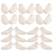 BESTYASH 20 Pairs Plastic Shoe Trees for Home Use, Light Grey Shoe Support Inserts for Men and Women