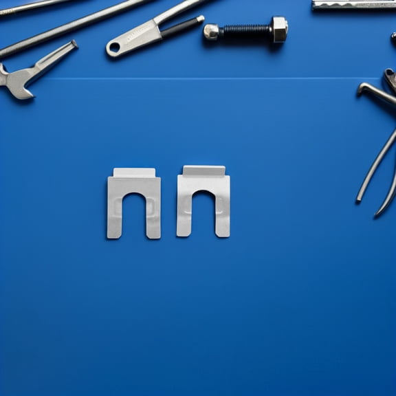 BESTYASH 20 Pieces Metal Brake Line Retainer Clips Universal Hose Brackets for Cars and Trucks Automotive Accessories