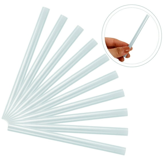 BESTYASH 20Pcs Blue Hot Glue Sticks Strong Adhesive DIY Glue Rods for Various Home Handicrafts