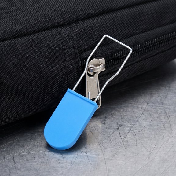 BESTYASH 20Pcs Blue Plastic Padlock Seals Security Tags for Shipping Container Tamper Proof and Meter Use