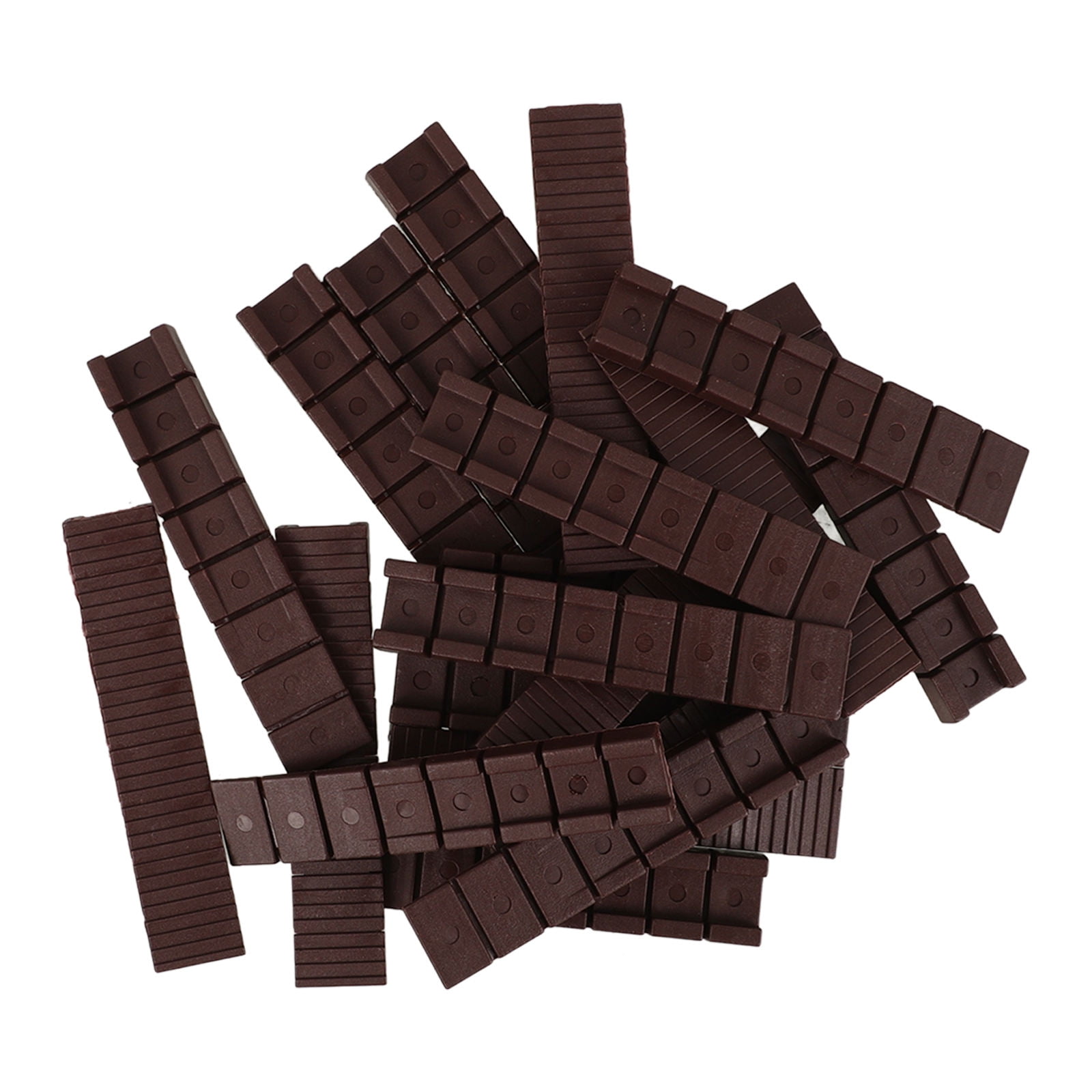 BESTYASH 20Pcs Brown Plastic Shims for Furniture Leveling and Securing ...