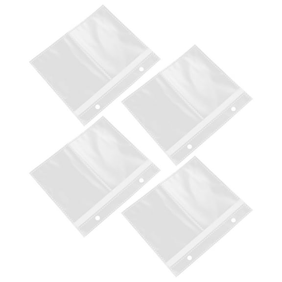 BESTYASH 20 Pcs Photo Pockets for Protection Plastic Storage Refillable Transparent