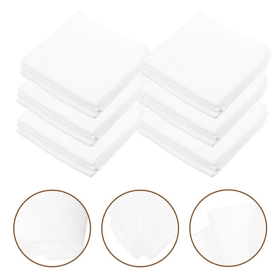 BESTYASH 20Pcs Disposable Nursing Bath Towel Microfiber Hygiene for Camping