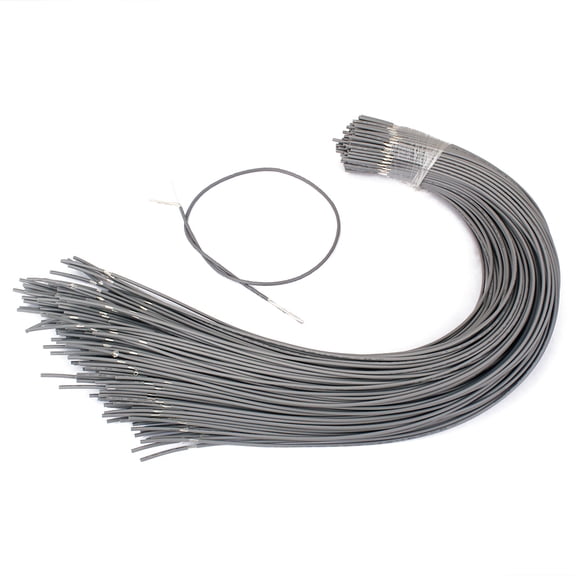 BESTYASH 20Pcs Guitar Circuit Wire Plated Silver Shielded with Conductive Ground for Guitar Wiring