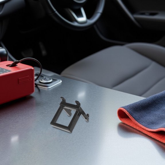 BESTYASH 20Pcs Heavy Duty Black Pegboard Tool Holder Hooks with Plastic Brackets for Garage Wall Storage