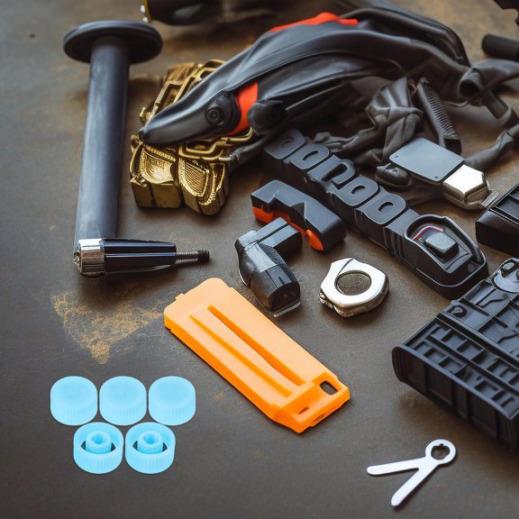 BESTYASH 20Pcs Multipack Sky Blue Leakproof Caps for Car High Pressure Valve Replacement and Dirt Protection