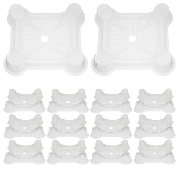 BESTYASH 20Pcs Watermelon Support Stands for Garden Plastic Fruit Plant Holder Transparent Design