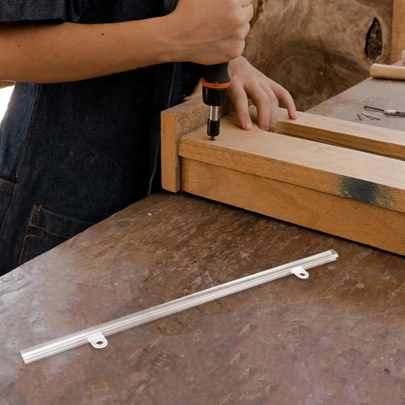 BESTYASH PVC Poster Mount Rail Transparent Secure Suspension Versatile Design