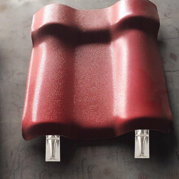 BESTYASH 20Pcs Roof Tile Clips Plated Silver Metal Non Slip Lightweight Durable Home Roofing Accessories