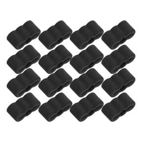 BESTYASH 20Pcs Drawer Slide Anti-Disconnection Clips with Rubber Bumpers for Furniture