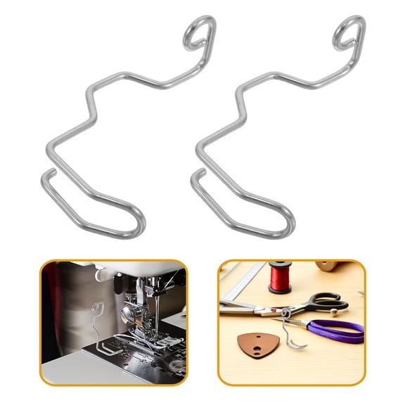 BESTYASH 20Pcs Metal Finger Guard for Sewing Machine Durable Safety Device with Universal Presser Foot Compatibility