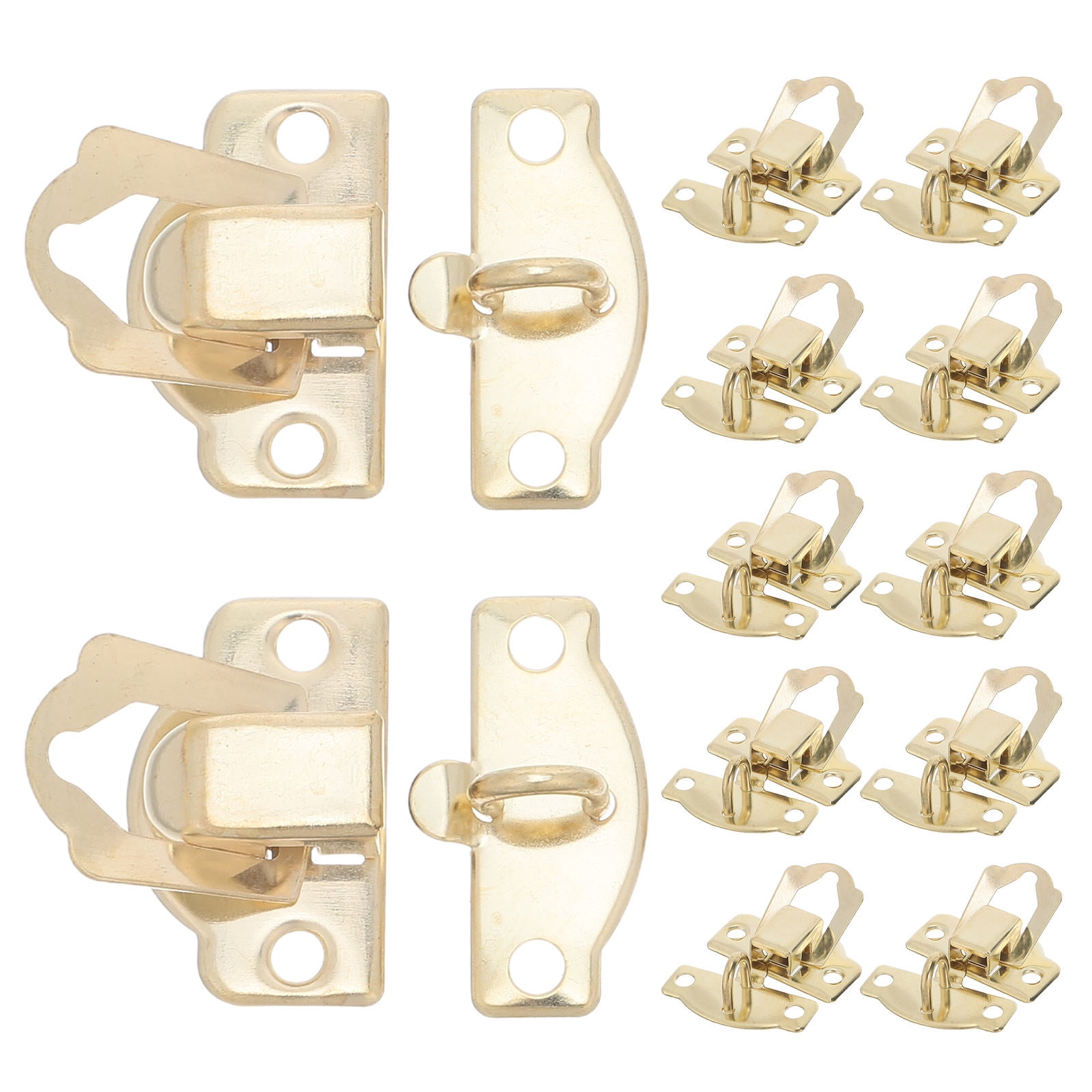 BESTYASH 20-Pack Small Metal Lockable Box Latches in , Hasp for ...