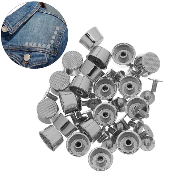 BESTYASH 20Pcs Sturdy Metal Bag Feet Rivets for Handbag Hardware Enhancing Wear Resistance