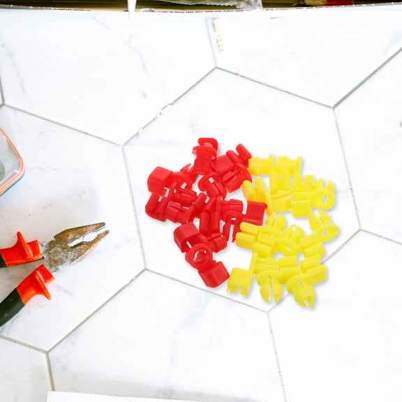 BESTYASH 20Pcs Tailgate Handle Retainer Clips Plastic Push Pin Clips Easy Install Auto Replacement Car Parts