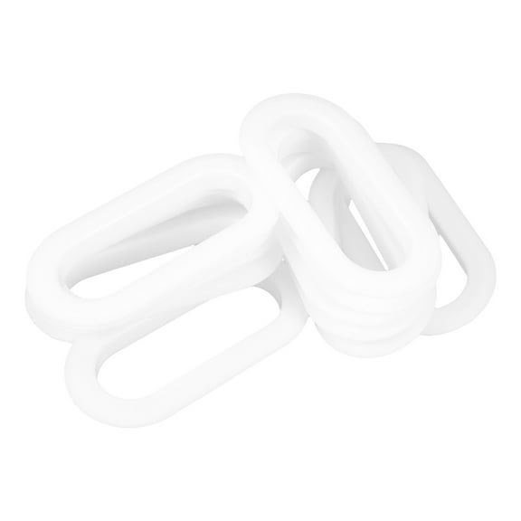 BESTYASH 20Pcs White Plastic Carry Handles for Corrugated Boxes with Ergonomic Grip for Easy Lifting
