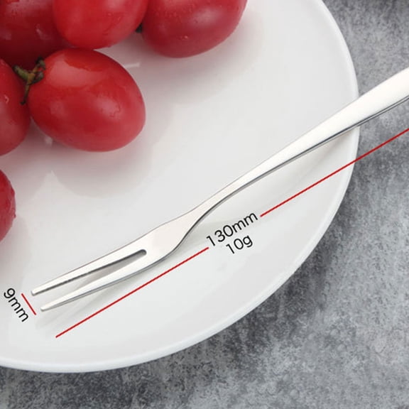 BESTYASH 20pcs Compact Forks for Fruit Tasting and Handling Pastry in Restaurants