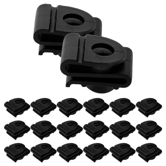 BESTYASH 20pcs Panel Mounting Fastener Splash Plastic for Automotive Uses