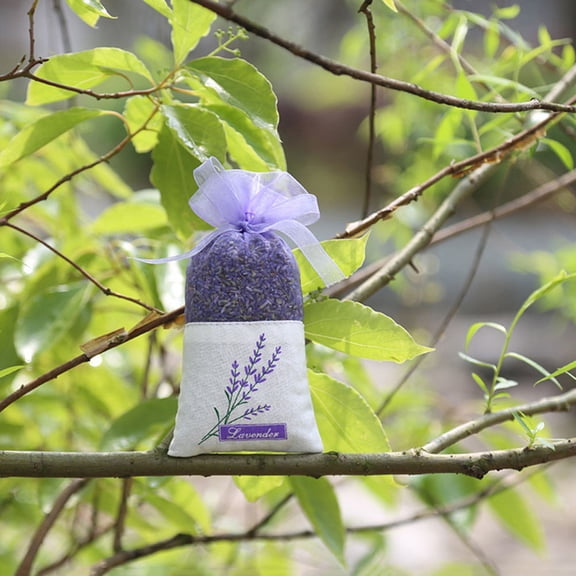 BESTYASH Lavender Scented Sachets Violet Super Comfortable for Storage 20Pcs