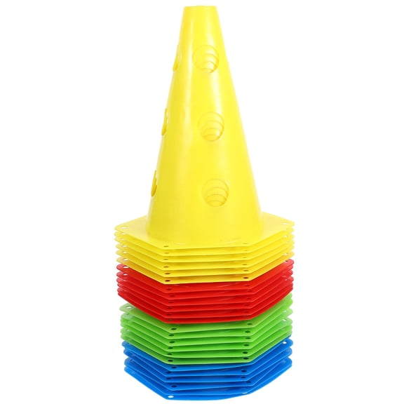 BESTYASH Sports Training Cones Made of PE Material, Assorted Colors for Agility Drills and Speed Hurdles