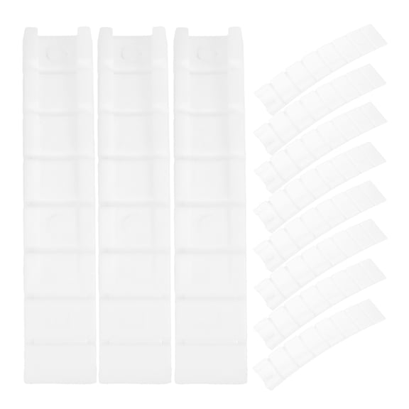 BESTYASH 24pcs Table Legs Leveler White PP for Furniture Legs Simple Design