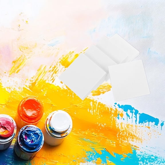 BESTYASH 250 White Tearable Coated Palette Paper Sheets for Art Projects, Classroom Use, Studio Painting and Teaching Supplies
