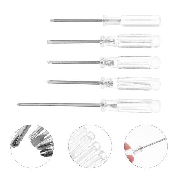 BESTYASH 25Pcs Precision Screwdriver Kit in Transparent Design for Repairing Musical Instruments Electronics