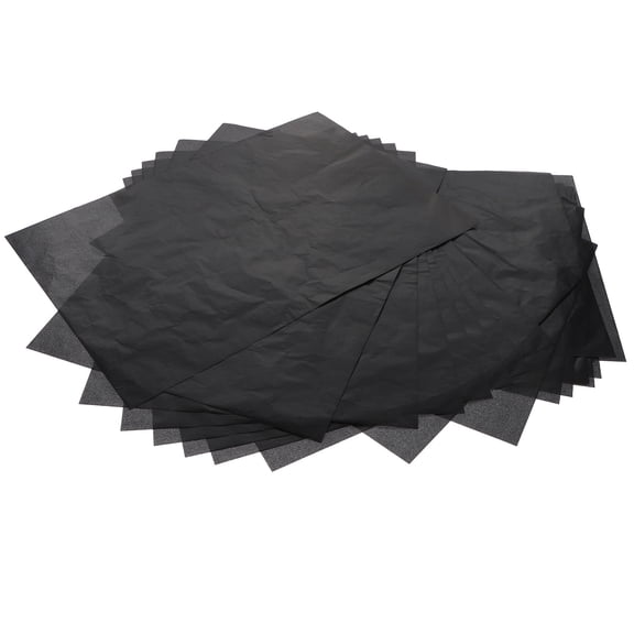BESTYASH 25Sheets Graphite Transfer Paper Black for Accurate Pattern Tracing and DIY Projects