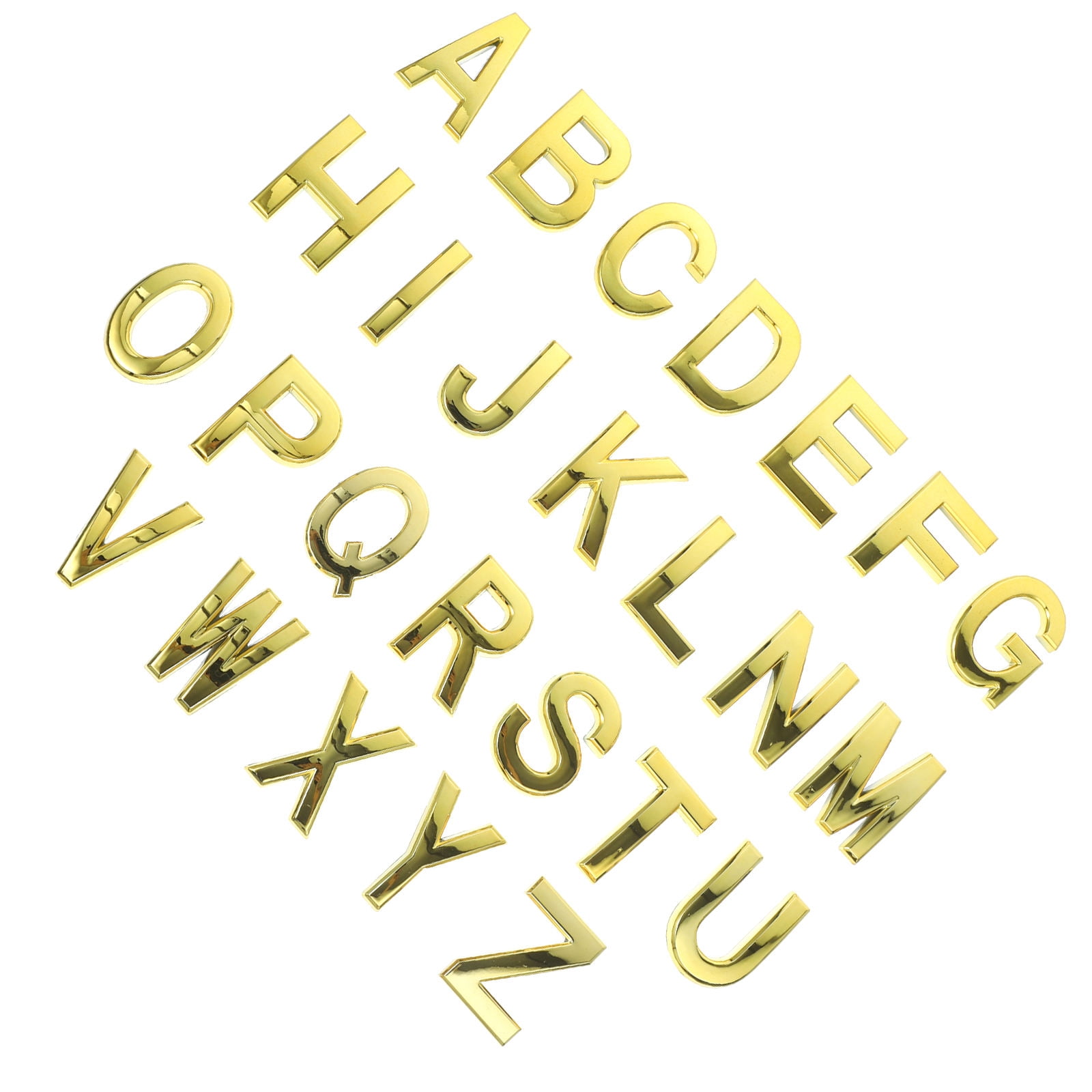 BESTYASH 26Pcs Golden Adhesive House Letters for Outside Modern ...