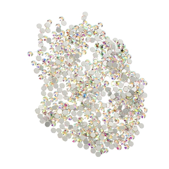 BESTYASH 2880pcs Nail Rhinestones Nail Art Glass Rhinestones Lemon Yellow Nail Art Decoration for Women