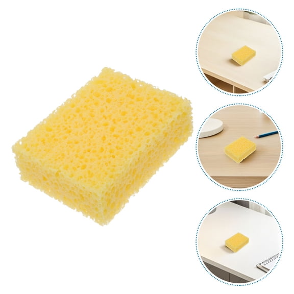BESTYASH 2PCS Face Painting Sponges Yellow Sponge Professional Design for Artist Pottery Class Water Retention