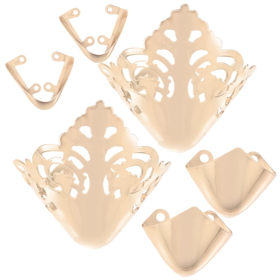 BESTYASH Heel Protector Shoe Iron Pointed 2 Pairs