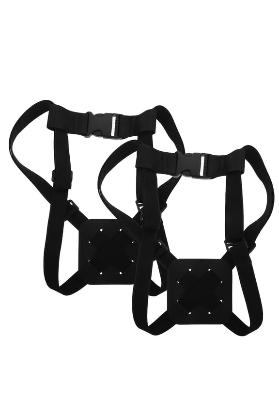 2Pcs Elastic Buckle Luggage Straps for Secure Suitcase and Backpack