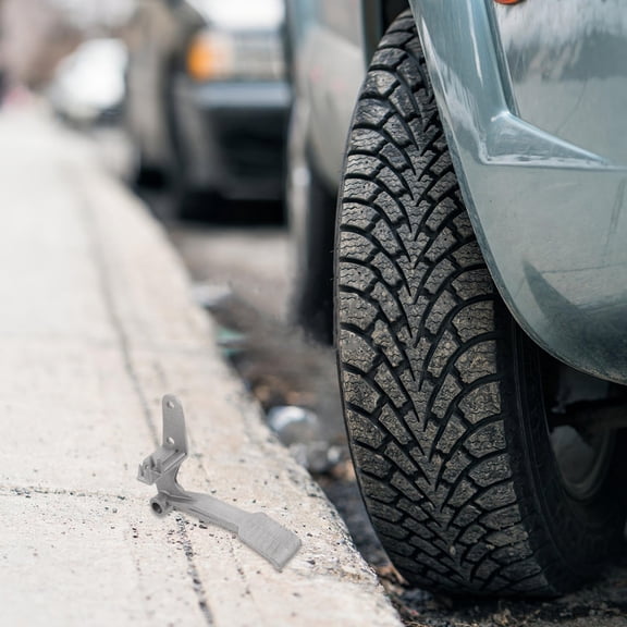 BESTYASH 2Pcs Aluminum Tire Changing Pedal with Antislip Tread for Automotive Repair