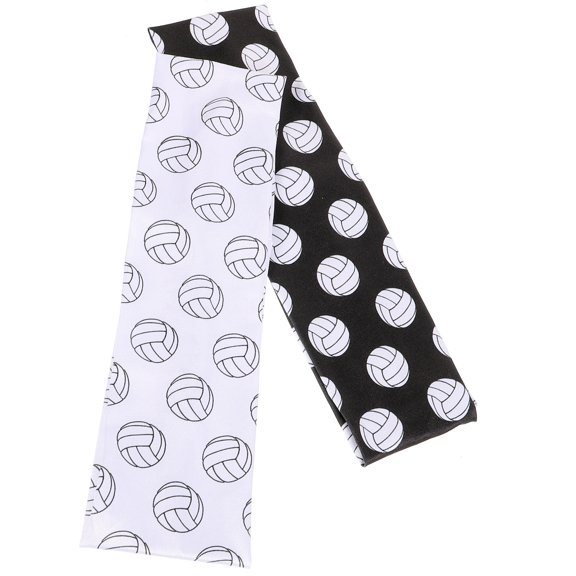 BESTYASH 2Pcs Assorted Color Athletic Headbands Sweat Absorbent Soft Elastic for Running Workout