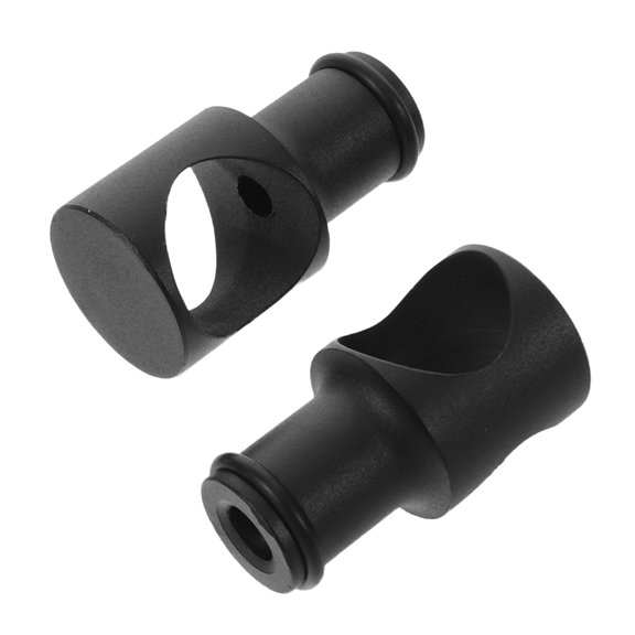 BESTYASH 2Pcs Barn Door Floor Track Stopper with Adjustable Design for Sliding Furniture Hardware