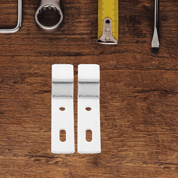 BESTYASH 2-Piece Metal Urinal Hanging Bracket Set for Bathroom Installation, Support for Contractors