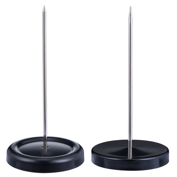 BESTYASH 2Pcs Anti Corrosive Office Memo Holder Spike Stick for Restaurant Bill Holding