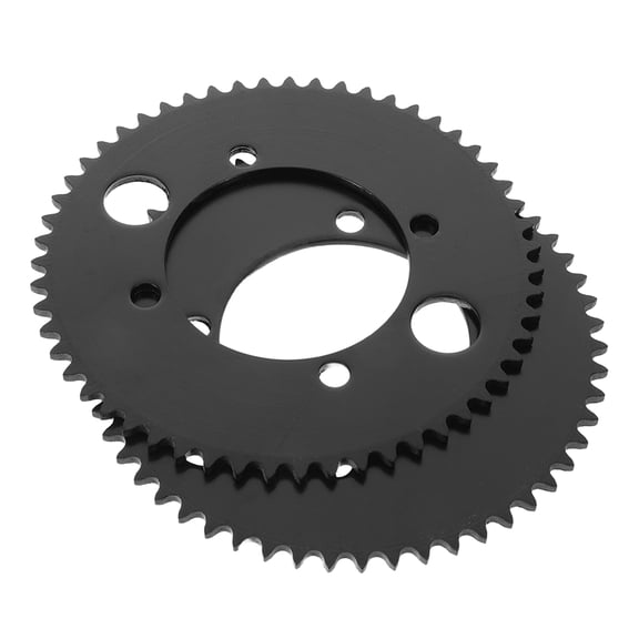 BESTYASH 2-Pack Black Metal Rear Chain Drive Replacement for Dirt Bikes, Off-Road Motorcycles and ATV Use