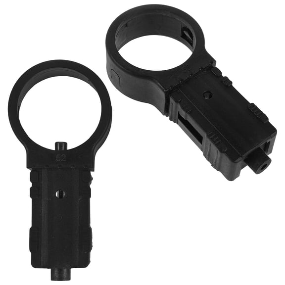 BESTYASH 2Pcs Black Nylon Folding Ladder Ladder Ring with Slot for Easy Installation