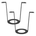 BESTYASH 2Pcs Black Reptile Lamp Holder Stand with Universal Socket for ...