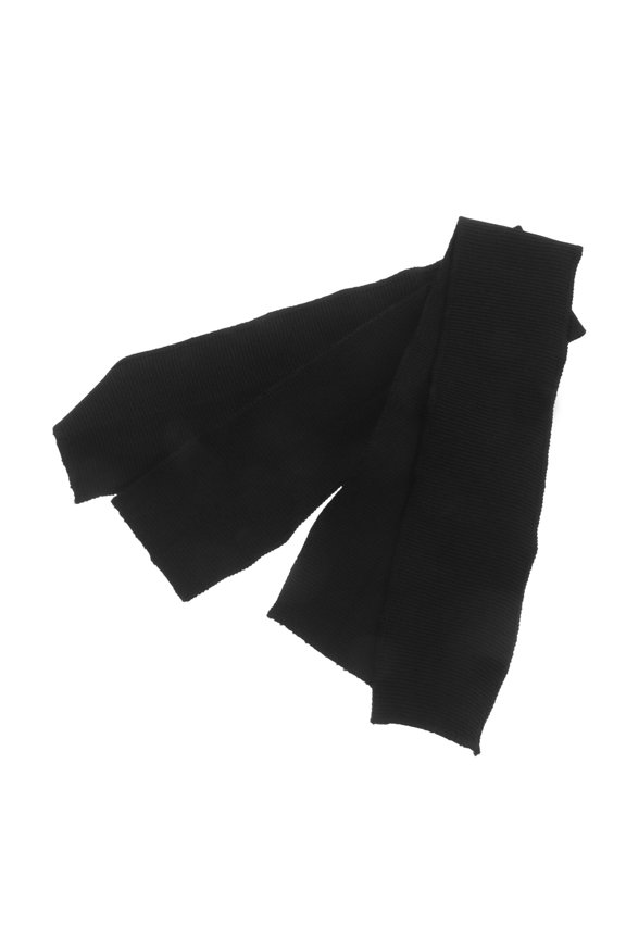 2Pcs Black Ribbed Knit Fabric Collar Trim for Hoodie and T Shirt Necklines Comfortable Elastic Ribbing Cuffs