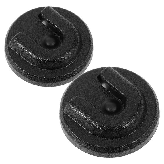 BESTYASH 2Pcs Black Universal Mic Mount Radio Microphone Holder Convenient for Motorcycle Storage